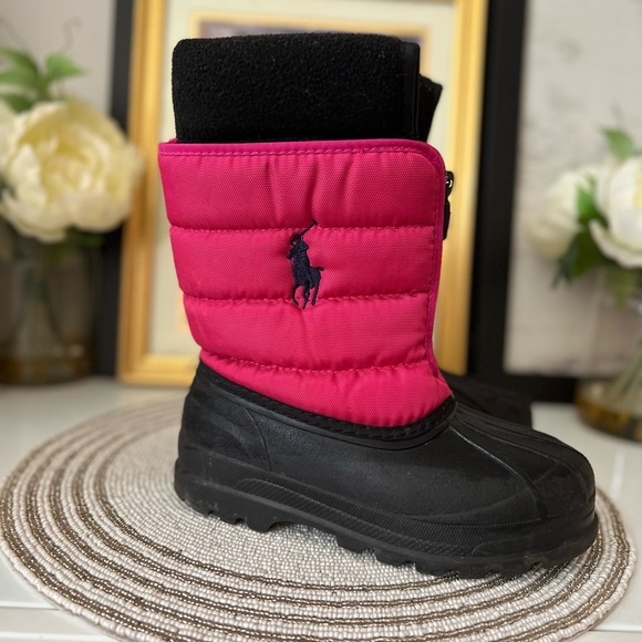 Polo Ralph Lauren toddler snow boots - Picture 1 of 6